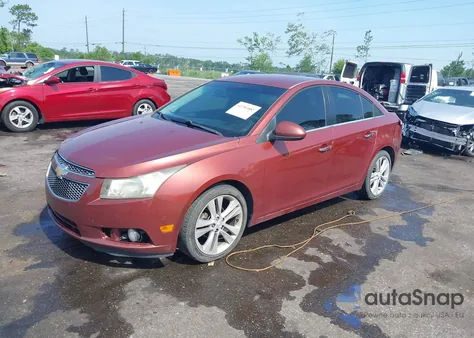2012 Chevrolet Cruze Ltz from USA, damaged, VIN 1G1PH5SC2C7359382